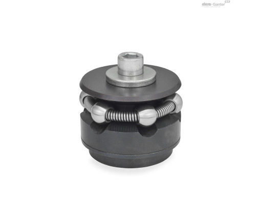 Зажим отверстия GN 411.2-11,7-K ELESA+GANTER