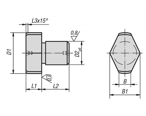 Пальцы K0355.09 Kipp