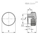 Ручка с накаткой B.193/15 SST-M3 (102101) ELESA+GANTER