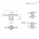 Быстрозажимная гайка GN 6305.1-M16-ST ELESA+GANTER