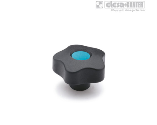 Лепестковая поворотная ручка VCT.32-SST-M5-C5 (69873-C5) ELESA+GANTER