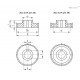 Зубчатая передача ZCL-2.5-20-A15-K (550715-K) ELESA+GANTER