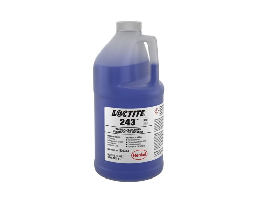 Резьбовой фиксатор средней прочности LOCTITE 243 1L Резьбовой фиксатор средней прочности LOCTITE 243 1L