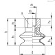 Вакуумная присоска VVO-60-G1/4-T-N (VV.59008) ELESA+GANTER