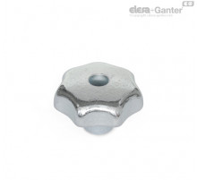 Лепестковая ручка DIN 6336-GG-80-M12-D-ZB ELESA+GANTER