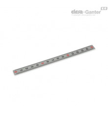 Линейка GN 711-NI-50-S-U ELESA+GANTER