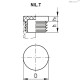 Заглушка NIL.T-22-C34 (435022-C34) ELESA+GANTER