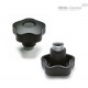 Лепестковая ручка с функцией защиты VCTS-Z-50-SST-M8 (169662) ELESA+GANTER