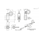 Штифт стопорный GN 722.4-10-20-CU-A4 ELESA+GANTER