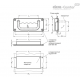 Складная ручка GN 425.8-100-CR-SW-B ELESA+GANTER