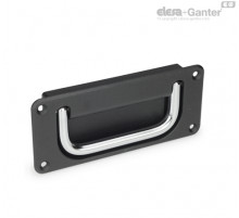 Складная ручка GN 425.8-100-CR-SW-B ELESA+GANTER