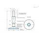 Регулируемая опора GN 20-60-M12-225-A ELESA+GANTER