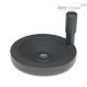 Дисковый маховик GN 323-80-K12-R ELESA+GANTER