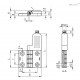 Петля CFSQ.60-SH-6-C-A-D-IP69K (427011-IP69K) ELESA+GANTER