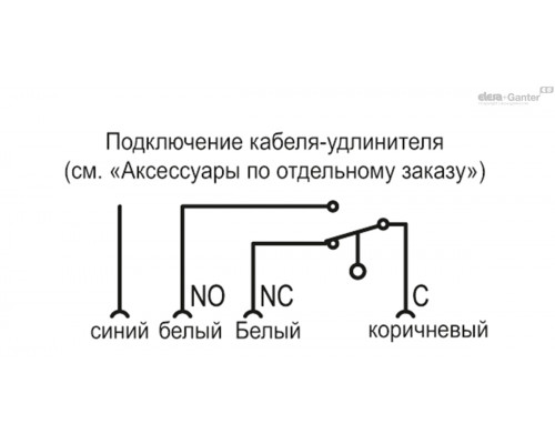 Петля CFSQ.60-SH-6-C-A-D-IP69K (427011-IP69K) ELESA+GANTER