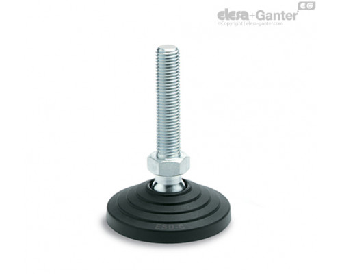 Регулируемая опора LV.A-60-14-M10x43-ESD-C (303221-ESD) ELESA+GANTER