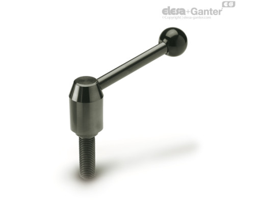 Регулируемая ручка рычажного типа GN 212.3-40-M20-63-E ELESA+GANTER Регулируемая ручка рычажного типа GN 212.3-40-M20-63-E ELESA+GANTER