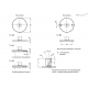 Регулируемая опора GN 40-50-M12-32-A3-X ELESA+GANTER