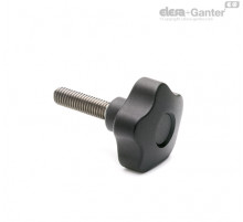 Лепестковая поворотная ручка VCT.32-SST-p-M6x16-C9 (69881-C9) ELESA+GANTER