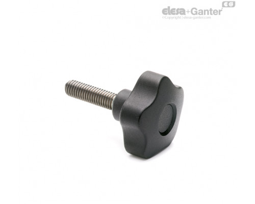 Лепестковая поворотная ручка VCT.84-SST-p-M16x70-C9 (70197-C9) ELESA+GANTER