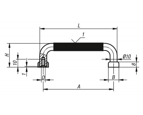 Ручка K0203.05505 Kipp