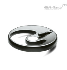 Маховик с одной спицей EMW.350+IR-A-20-C3 (204711-C3) ELESA+GANTER