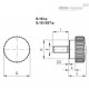 Ручка с накаткой B.193/15 p-M3x6 (2115) ELESA+GANTER