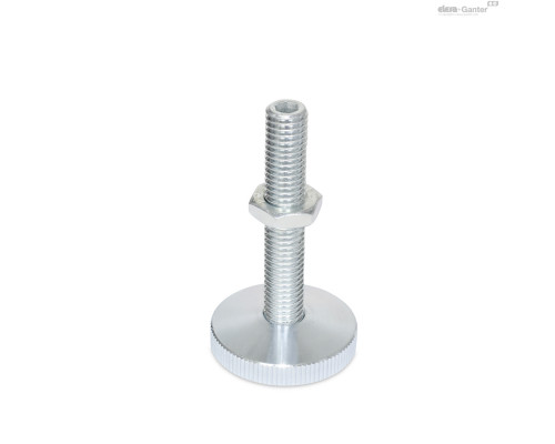 Регулируемая опора GN 339-29-M6-45-KR-ST ELESA+GANTER
