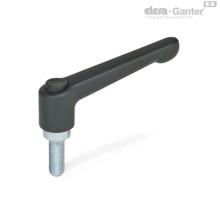 Регулируемая ручка рычажного типа GN 303.2-63-M8-32-SW-S ELESA+GANTER