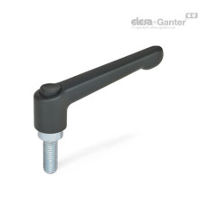 Регулируемая ручка рычажного типа GN 303.2-30-M4-12-SW-S ELESA+GANTER