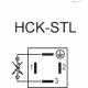 Индикатор HCK.508-SST-M12-FKM-PC-P-80-NO (118345) ELESA+GANTER