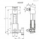 Индикатор HCK.508-SST-M12-FKM-PC-P-80-NO (118345) ELESA+GANTER