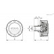 Крышка сапуна SMW.80-3/4-F10-350mb (156982) ELESA+GANTER