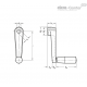 Кривошипная рукоятка GN 471.1-100-V12 ELESA+GANTER