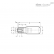 Вращающаяся ручка GN 798.2-KT-16-M5 ELESA+GANTER