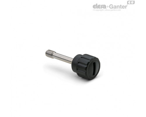 Фиксируемая рифлёная ручка BT-HP.16-AV-SST-p-M5x24 (105326) ELESA+GANTER