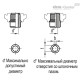 Маховичок цельнолитый VDN.200 FP-A18 (73749-18) ELESA+GANTER