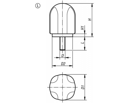 Ручка K0280.4206 Kipp