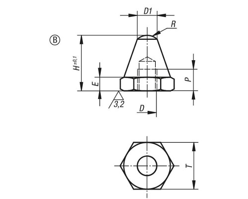 Опоры K0294.216060 Kipp