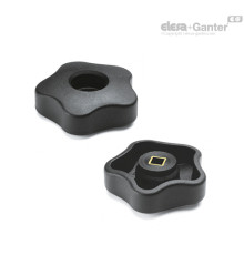 Укороченная лепестковая ручка VCRT.25 N-4x4 (168975) ELESA+GANTER