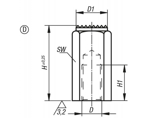 Опоры K0301.412X32 Kipp