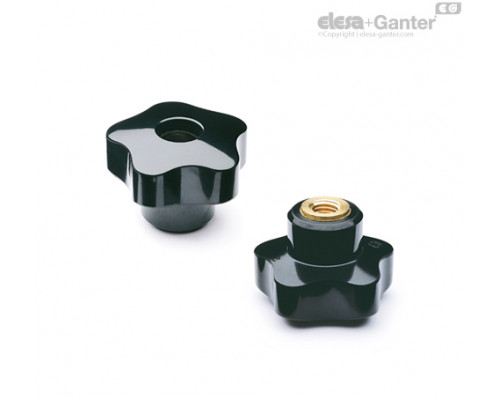 Лепестковая поворотная ручка VC.254/40 B-M10 (67521) ELESA+GANTER