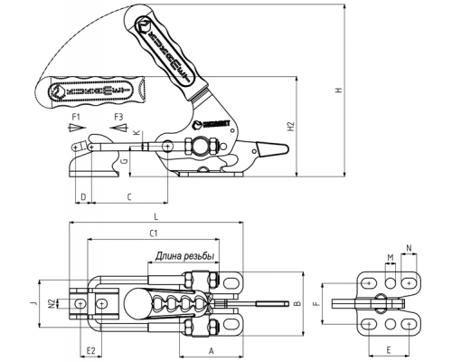 Защелка 371-4 Kukamet
