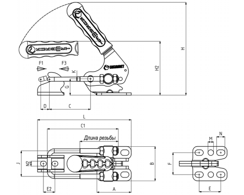 Защелка 371-4 Kukamet