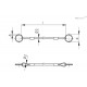 Удерживающий трос CV-T-2A-18-150 (76201) ELESA+GANTER