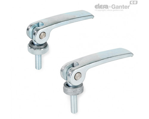 Прижимная ручка с эксцентриковым кулачком GN 927.2-101-M8-50-B-Z ELESA+GANTER