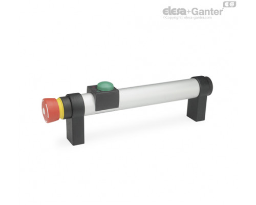 Трубчатая ручка GN 331-300-EL-T1-2 ELESA+GANTER