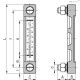 Индикатор HCZ.254/T-AR-PT-M12 (11399-R) ELESA+GANTER