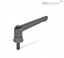 Регулируемая ручка рычажного типа GN 300.4-63-M6-20-SZ ELESA+GANTER