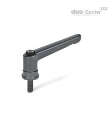 Регулируемая ручка рычажного типа GN 300.4-63-M6-20-SZ ELESA+GANTER